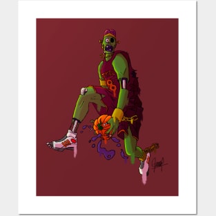 NBA Zumbie Posters and Art